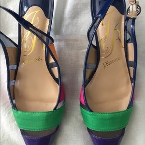 J Renee sling back